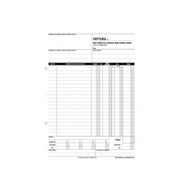 FATTURA A5 TENTATA VENDITA RIC.