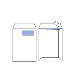 BUSTA SACCO B.CO 23X33 P.500 FINEST