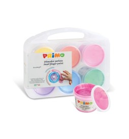 COLORI A DITA 100g 6pz PERLATI PRIMO