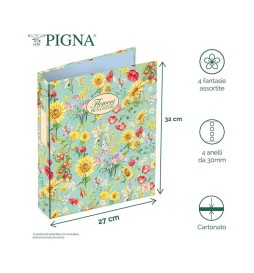 RACCOGLITORE NATURE FLOWERS A4 4an  PIGNA