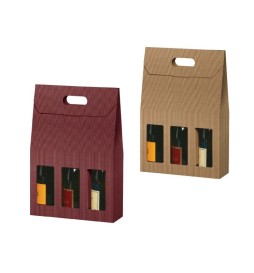SCATOLA PORTA 3 BOTTIGLIE