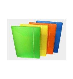 PROGETTO PPL CM.25X35X2 TQ D.2     CARTELLA CON ELASTICO IN PPL TOP QU