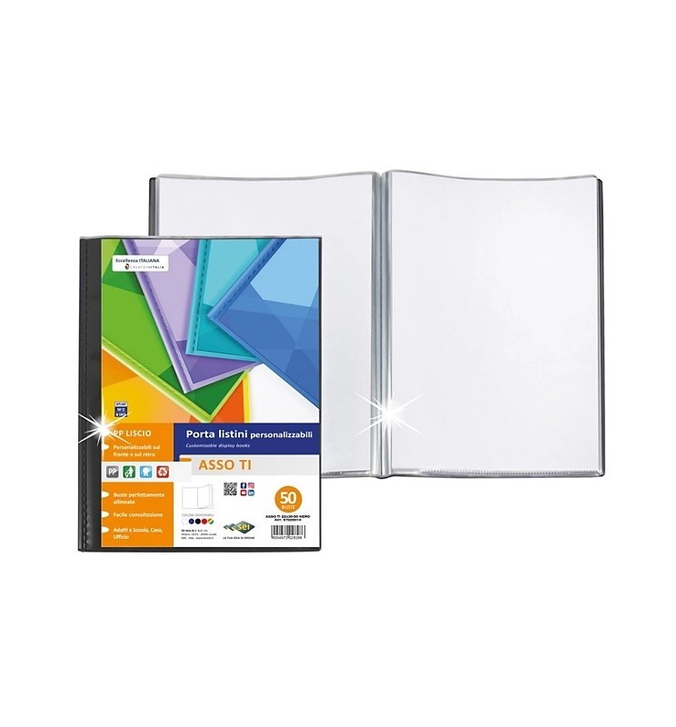 PORTALISTINO A5 50 BUSTE ASSO TI