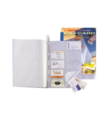 ALBUM PORTA BIGLIETTI DA VISITA A4