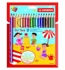 PASTELLI MAXI TRIO THICK A 18 STABILO