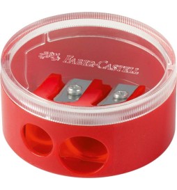 TEMPERINO CON CONTENITORE TWIN 2F FABER-CASTELL