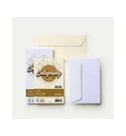 BUSTE LINO 11X22 25PZ MONOCOLORE   CALLIGRAPHY FAVINI