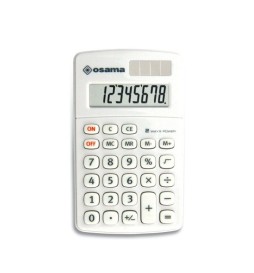 CALCOLATRICE OS501 OSAMA BIG DISPLATASTIERA SOFT TOUCH 8C BIANCA