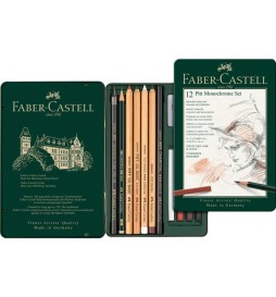 Set metallo Pitt small ass. 12 pz