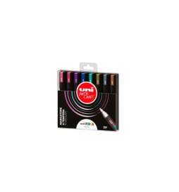 MARKER UNIPOSCA MEDIO METAL 8pz UNI MITSUBISHI