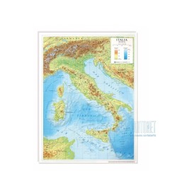 CARTA GEOGRAFICA ITALIA A3 FIS/POL