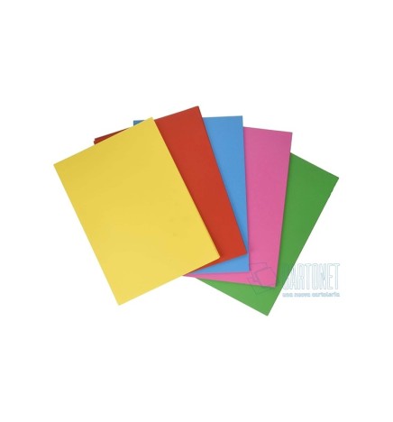 CARTONCINO COLORATO FORTE A4 200G   50F ASSORTITO RISMALUCE FAVINI