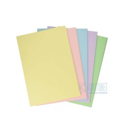 CARTONCINO COLORATO TENUE A4 200G   50F ASSORTITO RISMACQUA FAVINI