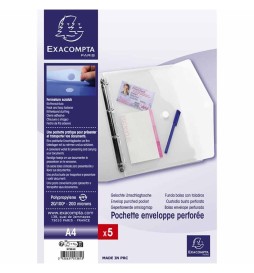 BUSTA PULL CON FORI A4 EXACOMPTA