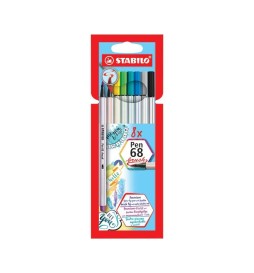 Pen 68 brush astuccio da 8 pz.