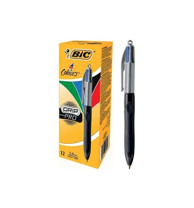 PENNA 4 COLORI GRIP PRO BIC