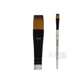 Pennello n.1-2 Lavis Piatto manico corto sintetico GRADUATE