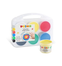 COLORI A DITA 100g 6pz PRIMO