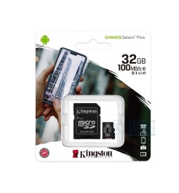 Kingston Micro SD HC Adapter 32gb  memory card con adattatore