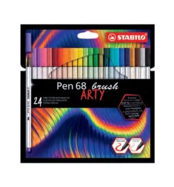 Pen 68 brush ARTY Line ast. 24 pz