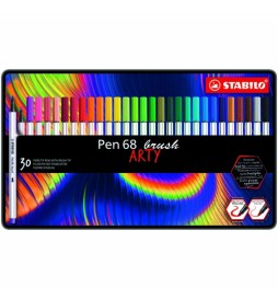 Pen 68 brush ARTY Line ast. 30 pz
