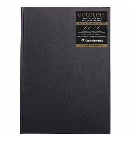 SKETCHBOOK GOLDLINE A4 64F 140g    BIANCO