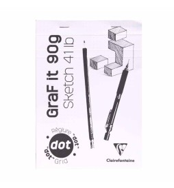 BLOCCO COLLATO GRAF IT A5 DOT 80F  90g PUNTINATO