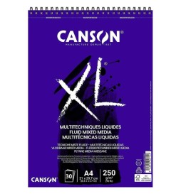 BLOCCO XL FLUIDMIXMED A4 250g 30f  CANSON