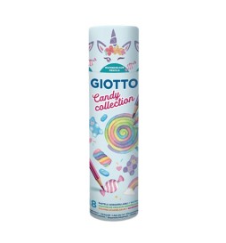 Pastelli Candy 18pz Acquarel Giotto Tubo