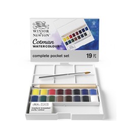 LB ACRILICO FINE - SET DA 6 TUBI 20ml + MEDIUM FLUIDO LUCIDO 120ML