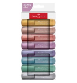 EVIDENZIATORE METALLIC 8pz FABER-CASTELL