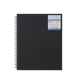 BLOCCO GOLDLINE SPIR 23x30 250g 40f microperforato CLAIREFONTAINE