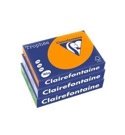 CARTONCINO COLORATO A3 FORTE 160g  250ff MONOCOLORE TROPHEE CLAIREFONT