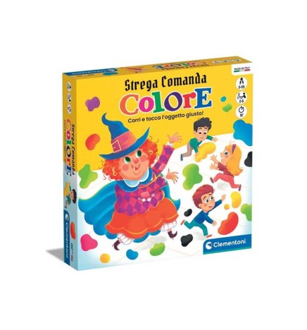 STREGA COMANDA COLORE GIOCO DA TAVOLO CLEMENTONI