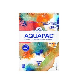 BLOCCO AQUAPAD SPIR A3+ 25FF 300g