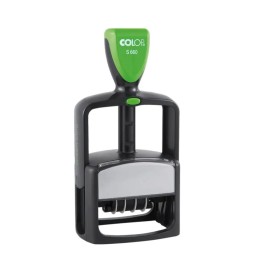 TIMBRO DATARIO COLOP S660 37x58    green line