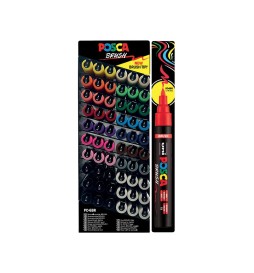 MARKER UNIPOSCA BRUSH 60pz IN EXPO