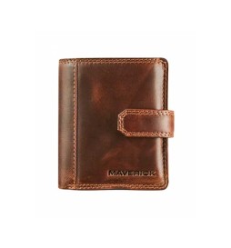 Proteggicarte in pelle compatto RIFD