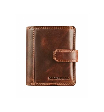 Proteggicarte in pelle compatto RIFD