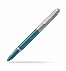 PENNA STILO F 51 CORE TEAL BLUE CT PARKER