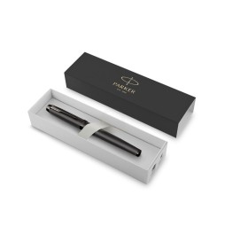PARKER IM MONOCHROME GUN METAL     ROLLER BALL GB PARKER