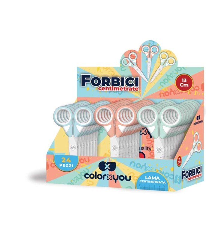 FORBICI 13 CM CENTIMETRATA CXU