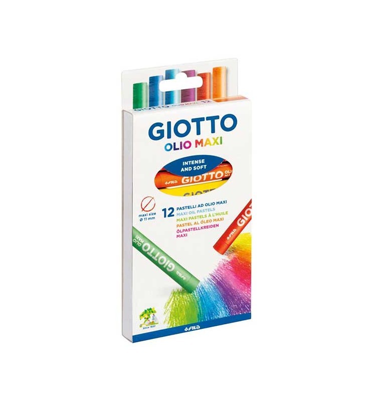 PASTELLI A OLIO MAXI A12 GIOTTO