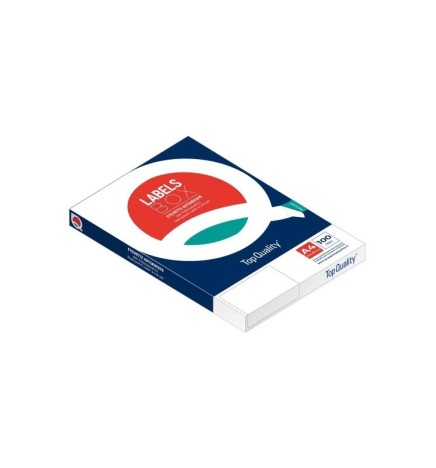 ETICHETTE ADESIVE SU F.TO A4 100f  CARTA BIANCA