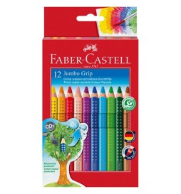 Pastelli Colour Grip Jumbo 12pz Faber-Castell