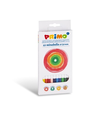 PASTELLI MINABELLA 12 colori PRIMO