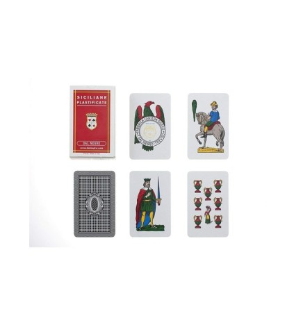 CARTE SICILIANE DAL NEGRO PLASTICA