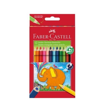 PASTELLONI MAXI jumbo da 12 FABER