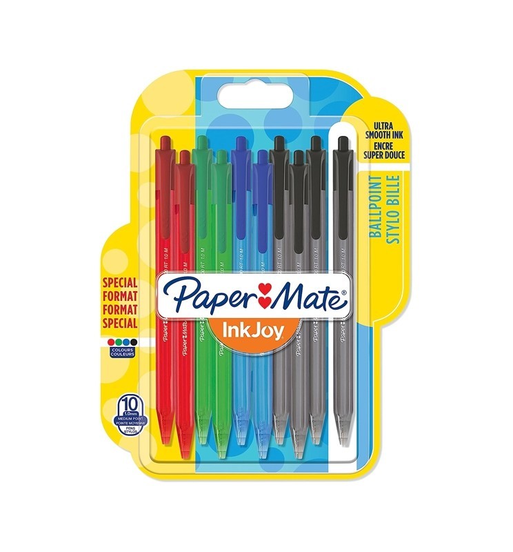 PENNA INKJOY 100RT 8+2pz PAPERMATE