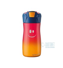 BORRACCIA ACCIAIO INOX 430 ML ROSA MAPED